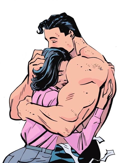 Lois And Clark Comic, Lois Lane Fanart, Superman X Lois Lane, Dc Comics Fanart, Clark And Lois, Superman Supergirl, Dc Couples, Superman And Lois Lane, Harry Potter Art Drawings