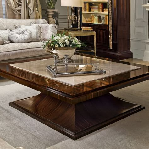 Living Room Center Table Design, Living Center Table, Table For Sofa Living Rooms, Teepoi Design Wooden, Centre Table Living Room Luxury, Latest Table Designs For Living Room, Latest Centre Table Design, Wooden Center Table Design Modern, Wooden Table Design For Living Room