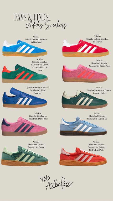 Shop adidas Originals Gazelle Indoor in … and other curated products on LTK, the easiest way to shop everything from your favorite creators. Colorful Adidas, Sneakers 2024, Hello 40, Bright Sneakers, Looks Adidas, Adidas Outfit Shoes, Back To School Shoes, Adidas Originals Gazelle, Trendy Shoes Sneakers