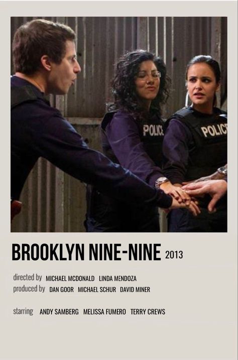 90s Aesthetic Posters, B99 Poster, Vintage Movie Posters Decor, Polaroid Photo Wall, Andre Braugher, Book List Must Read, Tv Show Posters, Melissa Fumero, Stephanie Beatriz