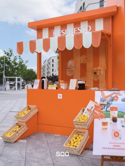 Pick And Mix Station, Pop Up Stalls, Food Pop Up, Pop Up Kiosk, Pop Up Booth Design, Food Booth Design, Slushie Bar, Booth Design Food, Temporary Shop