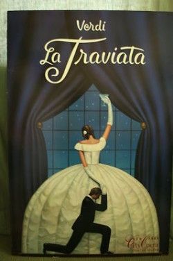 Up for auction is a Rafal Oblinski poster of Verdi's La Traviata for the New York City Opera. This poster was designed for the 1994-1995 season, and it measures 24 X 36 . It's mounted on foam core an Rafal Olbinski, La Traviata, Classical Music Composers, Music Composers, Foam Core, Classical Music, Opera, York City, New York City