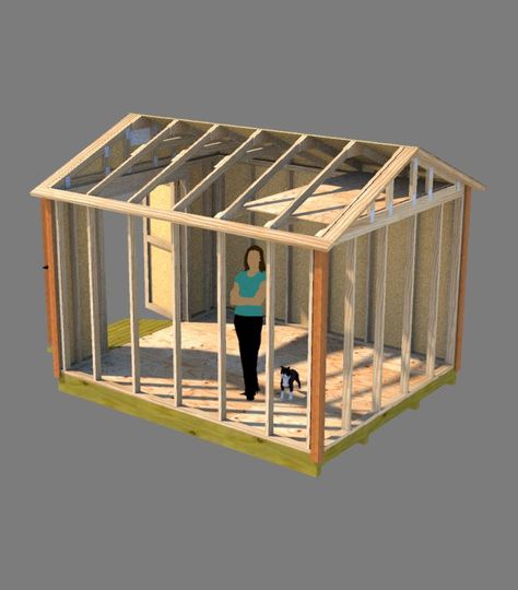 Building A Cottage, Motorcycle Shed, 10x20 Shed, 10x10 Shed Plans, 10x12 Shed, 8x12 Shed Plans, Neat Garden, Small Shed Plans, Shed Plans 8x10