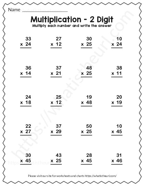 Children who are are using 2 digits to multiply will find these worksheets very helpful. There are practice problems for each one, with answers at the last pages. This is a great way to reinforce a topic that is a fundamental part of basic math. Manners Activities, Multiplication Questions, Multiplying Integers, Two Digit Multiplication, Double Digit Multiplication, Decimal Multiplication, Free Multiplication Worksheets, Math Multiplication Worksheets, Multiplication Worksheet