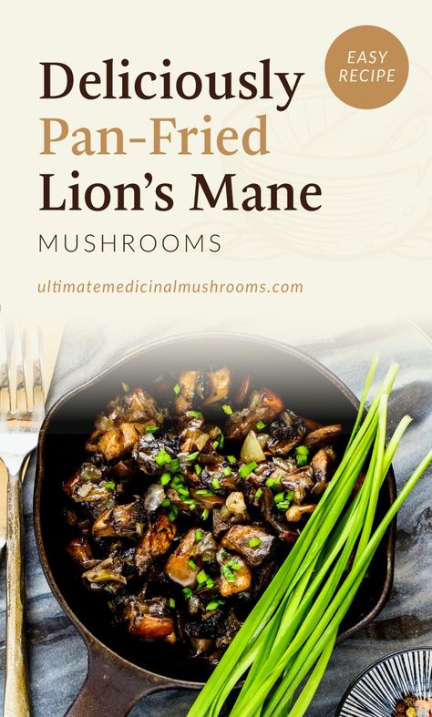 How To Eat Lions Mane Mushroom, How To Cook Lions Mane Mushrooms, Lion Mane Mushroom Recipe, Lions Mane Mushroom Recipe, Healthy Mushroom Recipes, Mushroom Recipes Healthy, Okra Recipes, Benefit Brow, Lions Mane