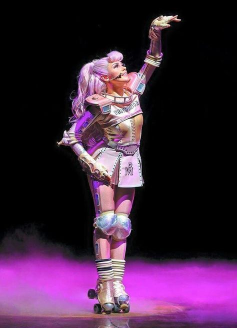 Plus Size Performance Outfits, Astronaut Inspired Outfit, Retro Space Aesthetic Outfit, Pearl Starlight Express, Starlight Express Musical, Uchuu Kei, Starlight Express, Halloweenský Makeup, Space Outfit