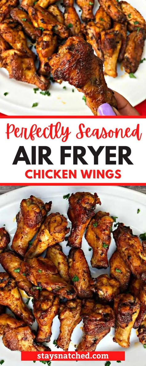 Crispy Buffalo Chicken Wings, Chicken Hot Wings, Keto Ranch Dressing, Franks Hot Sauce, Keto Ranch, Chicken Wing Seasoning, Air Fryer Recipes Chicken Wings, Best Chicken Wing Recipe, Chicken Wing Recipes Fried