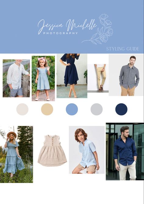 Dusty blue & navy color palette for family photoshoot outfits Shades Of Blue Family Pictures Outfits, Color Palette With Dusty Blue, Navy Blue Photoshoot Outfits Family, Dusty Blue Family Pictures Outfits, Family Photo Outfits Navy Blue, Navy Family Pictures Outfits, Navy Blue Family Pictures Outfits, Blue Family Pictures Outfits, Navy Family Pictures