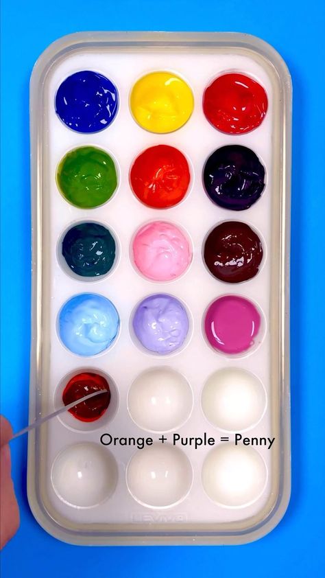 Color Mixing Chart Acrylic, Color Mixing Guide, Mixing Paint Colors, Eggs Ideas, Color Theory Art, Color Knowledge, Color Mixing Chart, Color Drawing Art, Art Painting Tools