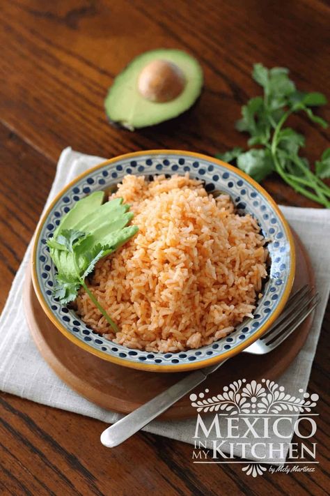 This is the best Mexican rice recipe to make at home, just like in a restaurant. This recipe was passed down to me, and I am thrilled to share it with you. Restaurant Mexican Rice Recipe, Mexican Restaurant Rice, Best Mexican Rice Recipe, The Best Mexican Rice, Best Mexican Rice, Can Recipes, Authentic Mexican Rice, Mexico In My Kitchen, Red Rice Recipe