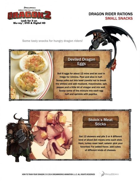 How To Train Your Dragon Themed Dinner, How To Train Your Dragon Food Ideas, How To Train Your Dragon Dinner And A Movie, How To Train Your Dragon Movie Night, How To Train Your Dragon Snack Ideas, How To Train Your Dragon Food, Movie Food Recipes, Httyd Wedding, Dragon Recipe