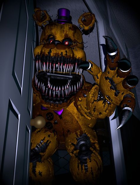 Nightmare Fredbear, Fnaf Vhs, Cosplay Fnaf, Nightmare Freddy, Freddy's Nightmares, Fnaf Photos, Bonnie Fnaf, Golden Freddy, Fnaf 4