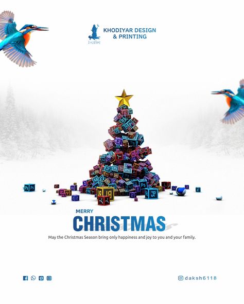 Merry Christmas Creative ads | khodiyar design & printing #merrychristmas #merrychristmaspost #merrychristmasads #socialmediaads #socialmediapost #socialmediacreativepost #socialmediacreativeads #khodiyar design & printing #khodiyar design & printing . ... less Christmas Creative Ads Design Ideas, Merry Christmas Creative Ads, Christmas Creative Ads Design, Christmas Creative Ads, Christmas Social Media Posts, Creative Ads Design, Christmas Creative, Brochure Design Layout, Creative Advertising Design