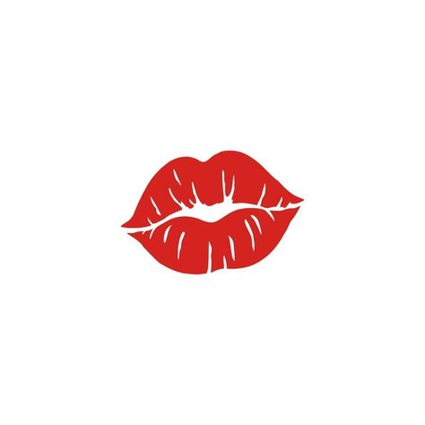 Kiss Day Drawing, Lips Simple Drawing, Lip Print Drawing, Kiss Mark Drawing Easy, Kissing Lips Draw Reference, How To Draw A Kiss Mark, Lips Outline Drawing, Kiss Draw Lips, Cute Mouth Drawing