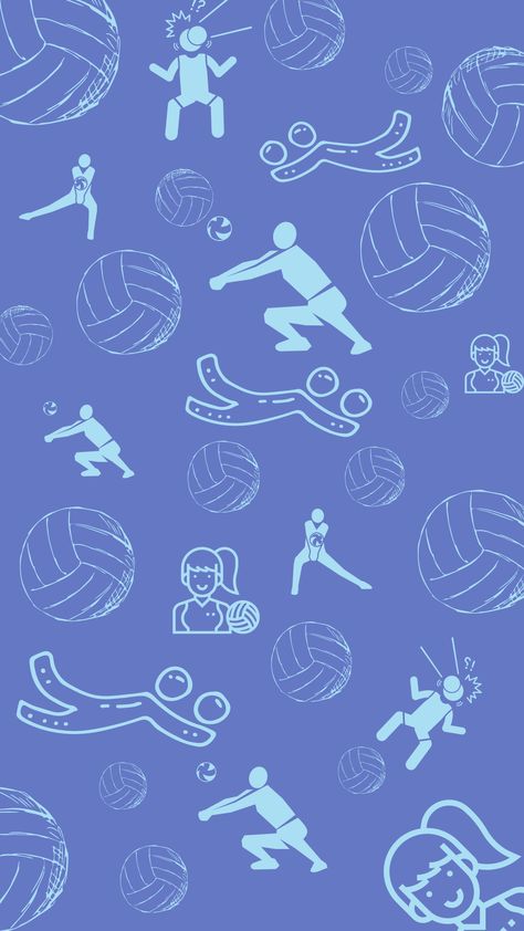 Workout Aesthetic Background, Aesthetic Volleyball, Volleyball Background, Volleyball Backgrounds, Backgrounds Green, Volleyball Wallpaper, Baby Blue Wallpaper, Cute Blue Wallpaper, Sport Volleyball