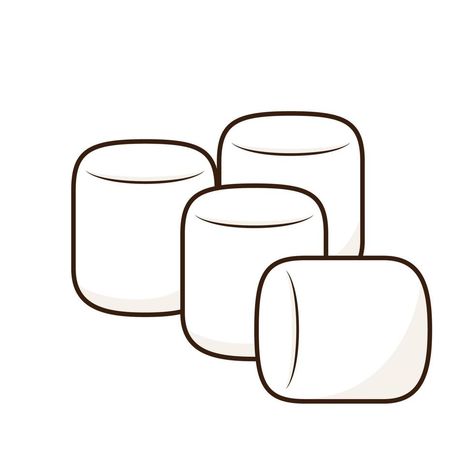 Marshmallow Doodle, Marshmallow Logo, Marshmallow Illustration, Marshmallow Cartoon, Marshmallow Clipart, Marshmallow Drawing, Cartoon Marshmallow, D Drawing, Recipe Book Design