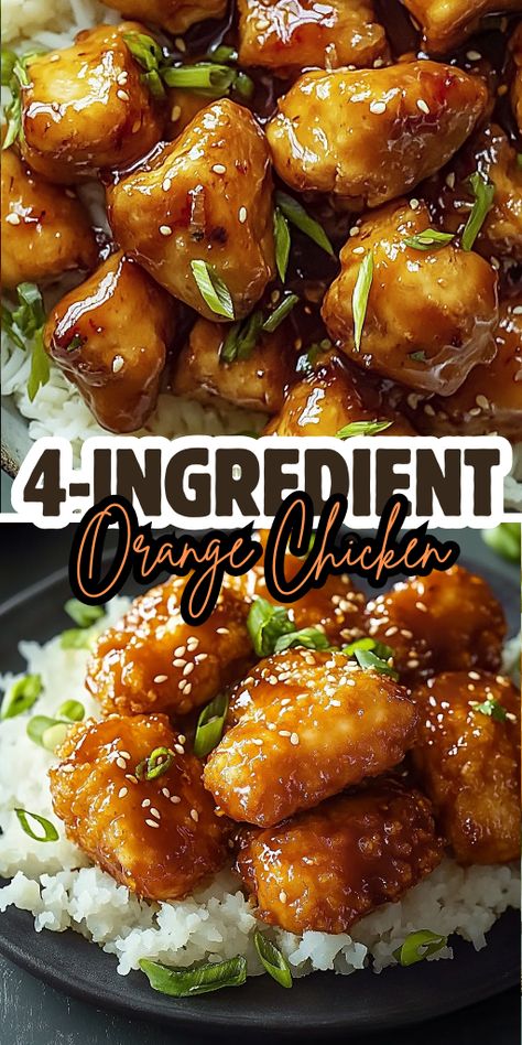 Say goodbye to takeout and try making this crispy homemade Orange Chicken instead! 🍊🍗 Packed with bold flavors, this easy Orange Chicken recipe is sweet, savory, and crispy—just like your favorite restaurant version, but made right in your own kitchen. Ready in less than 30 minutes, it’s the perfect weeknight dinner that everyone will love. 🏡   #OrangeChicken #HomemadeOrangeChicken #ChineseTakeout #EasyDinner #QuickMeals #HealthyRecipes #FamilyFriendly #WeeknightMeals #ChickenRecipes Easy Sweet Chicken Recipes, Orange Chicken Made With Marmalade, Chicken Boiled In Orange Juice, Easy Orange Chicken Recipe Simple, Quick Orange Chicken Recipe, Easy Orange Chicken 3 Ingredients, Diy Orange Chicken, Chicken Quick Recipes, Easy Orange Chicken Crock Pot