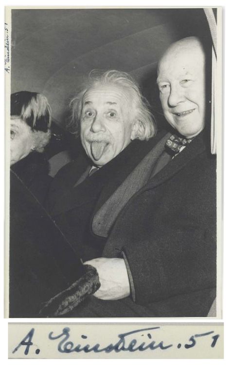 Iconic Photo of Einstein Sticking Out His Tongue Sells for $125,000 | Live Science Einstein Tongue, Special Relativity, Photo Star, General Relativity, Theoretical Physics, Theory Of Relativity, Physics And Mathematics, Albert Einstein Quotes, Einstein Quotes