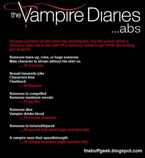 The Vampire Diaries Vampire Diaries Workout, Show Workouts, Tv Show Workouts, Tv Workout, Movie Workouts, Tv Workouts, Vampire Diaries Stefan, Vampire Diaries Funny, Vampire Diaries Originals