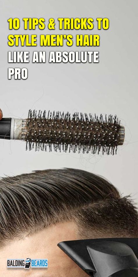 Mens Hair Styling Tips, How To Style Mens Hair, Styling Mens Hair, Pomade Hairstyle Men, Hairstyling Tips, Hair Styling Tips, Hair Color Brown Chestnut, Fine Hair Tips, Wax Man