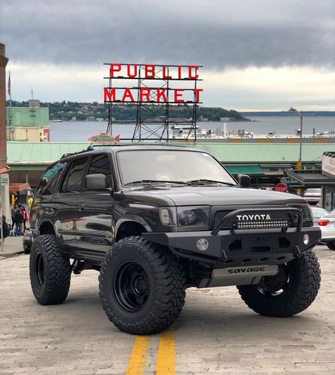 Toyota Four Runner, 4runner Overland, 4runner Build, Four Runner, 3rd Gen 4runner, 4runner Mods, Toyota Suv, Car Modified, Mom Car