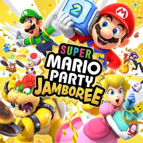 Mario Party Jamboree, Super Mario Party Games, Super Mario Bros Party Ideas, Mario Party Games, Nintendo Switch Super Mario, Mario Bros Game, Mario All Stars, Mario Collection, Super Mario 3