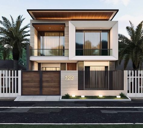 Front Elevation Home, Home Front Elevation Design, Modern Home Elevation, Home Front Elevation, Map House, Indian House Exterior Design, 3d House Design, Bedroom Wall Painting, Furniture Ideas Bedroom