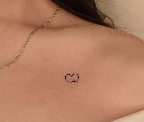 Tattoos That Say Love, S And M Tattoo, M Heart Tattoo, P Tattoo, Small Shoulder Tattoos, M Tattoos, Hand Tattoos For Girls, Flower Wrist Tattoos, Henna Tattoo Hand