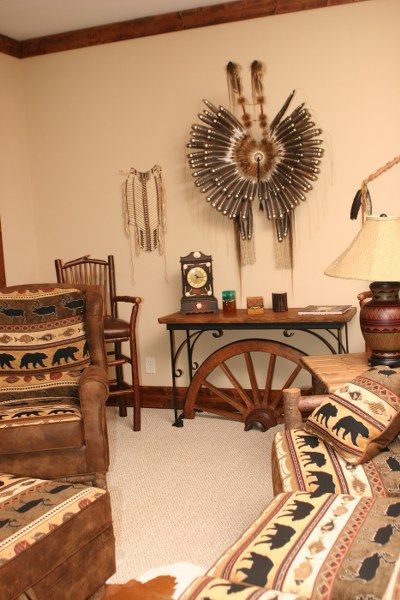 Native American Decor Native American Home Decor Ideas, Native American Living Room, Native American Bedroom, Native American Home Decor, American Indian Decor, American Room, Native Decor, Native American Home, American Home Decor