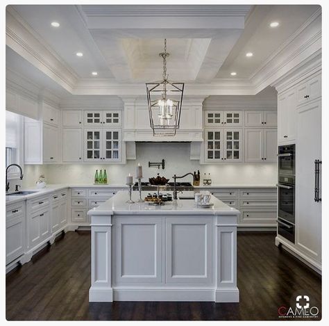 Серая Кухня, White Kitchen Remodeling, Area Lighting, White Kitchen Design, White Kitchens, Smart Kitchen, Dream Kitchens, Cooking Area, Kitchen Remodel Ideas