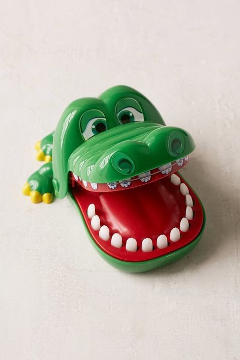 Crocodile Dentist Game Crocodile Dentist, Orthodontic Office, Western World, Presents For Friends, Mass Production, The Golden Age, Awesome Stuff, Golden Age, Vintage Toys