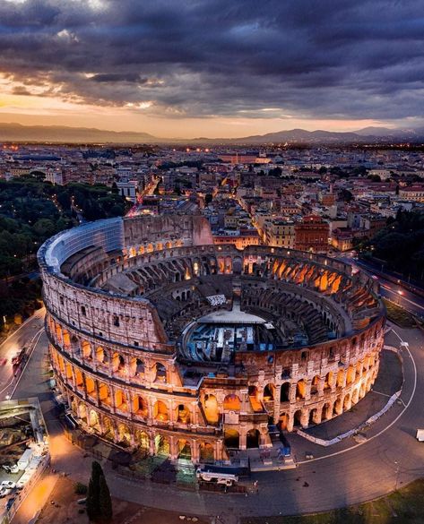 Zeynep on Twitter: "Colosseum, Rome, Italy... Photo by gianmarco.gabriele...… " Colosseum Rome, Italy Aesthetic, Beautiful Places To Travel, Pretty Places, Rome Italy, Travel Aesthetic, Dream Vacations, Wonders Of The World, Europe Travel