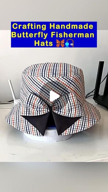 Making A Bucket Hat, Bear Pillows, Fisherman Hats, Olaf Costume, How To Make Hats, Denim Hats, Aviator Cap, Bridesmaids Outfits, Clothing Sewing Patterns