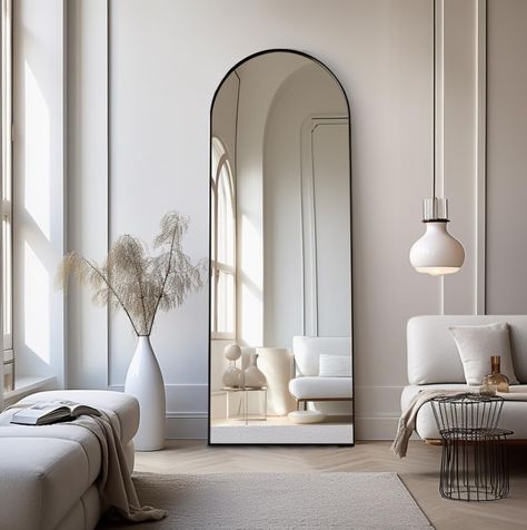 Full Body Mirror Arched Full Length Mirror, Arched Floor Mirror, Large Floor Mirror, Full Length Mirror Stand, Floor Length Mirror, Long Mirror, Full Length Floor Mirror, Freestanding Mirrors, Free Standing Wall