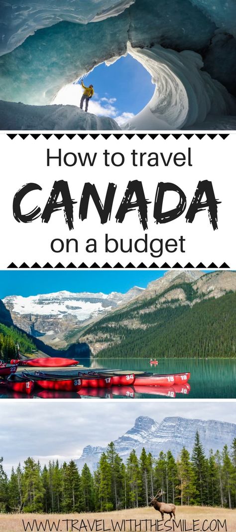 After years of living in Canada we put together the best budget tips for your Canadian trip. This comprehensive travel guide will show you the cheapest way to travel across Canada and much more. | Canada on a budget | How to travel Canada on a budget | budget tips for Canada | Canada travel guide | travel in Canada on a budget | cheap travel in Canada | #Canada #traveltips #canadianrockies Travel In Canada, Canada Trip, Canada Travel Guide, Canadian Travel, Canada Road Trip, Travel Canada, Explore Canada, Countries To Visit, Life Experience