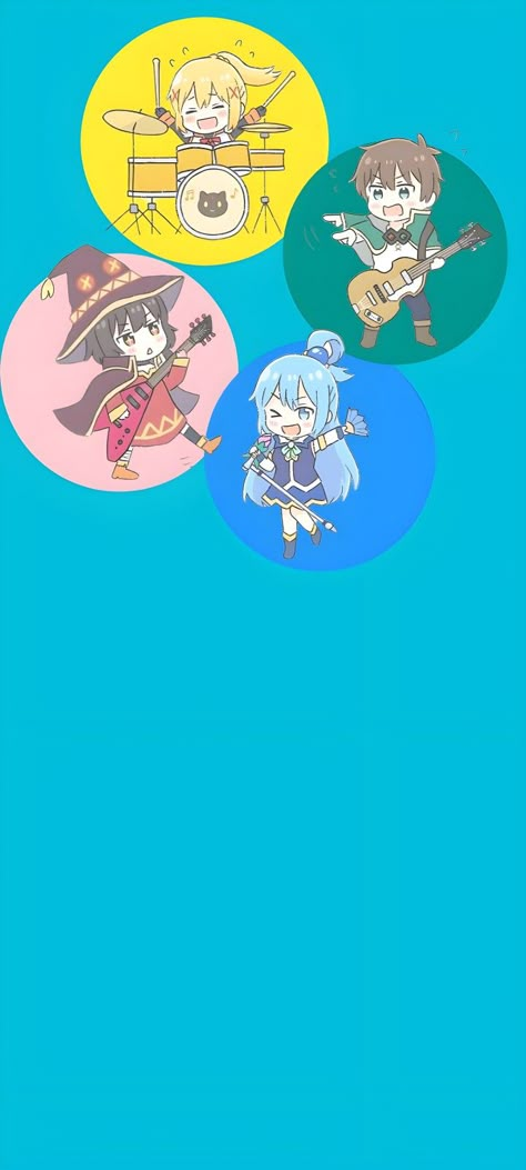 Use this wallpaper for free :) Widget Screen, Gods Blessing, Konosuba Wallpaper, Animes Emo, Wallpaper Android, Wonderful World, Android Wallpaper, Wonders Of The World, Anime Wallpaper