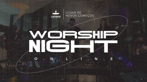 Youth Worship Night, Worship Night Poster, Worship Night Flyer, Night Of Worship, Worship Night, Church Media Design, Church Graphics, Church Stage Design, Church Stage