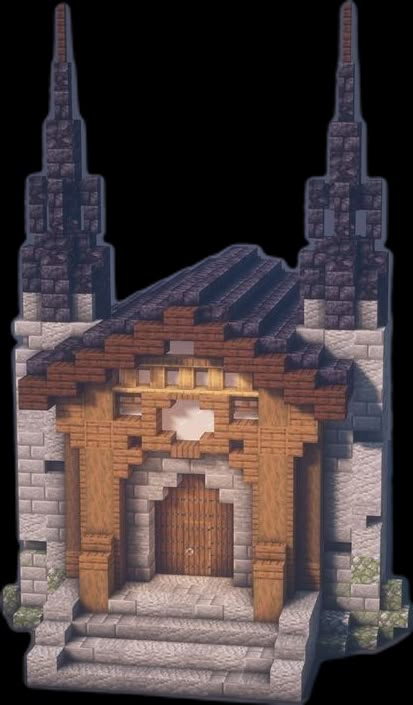 Minecraft Church, Nordic Entrance, Minecraft Temple, Minecraft Castle Blueprints, Minecraft Mountain, Minecraft Castle Designs, Minecraft W, Mc Build Ideas, Ideas Para Minecraft