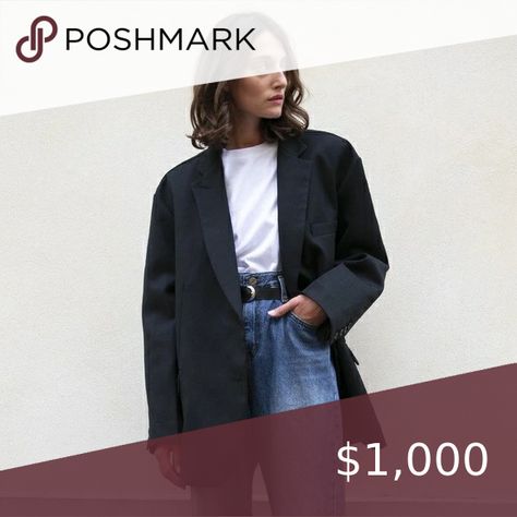 ISO Frankie Shop Oversized Boyfriend Blazer The Frankie Shop, Frankie Shop, Boyfriend Blazer, Blazer, Outfit Inspo, Fashion Tips, Clothes Design, Black