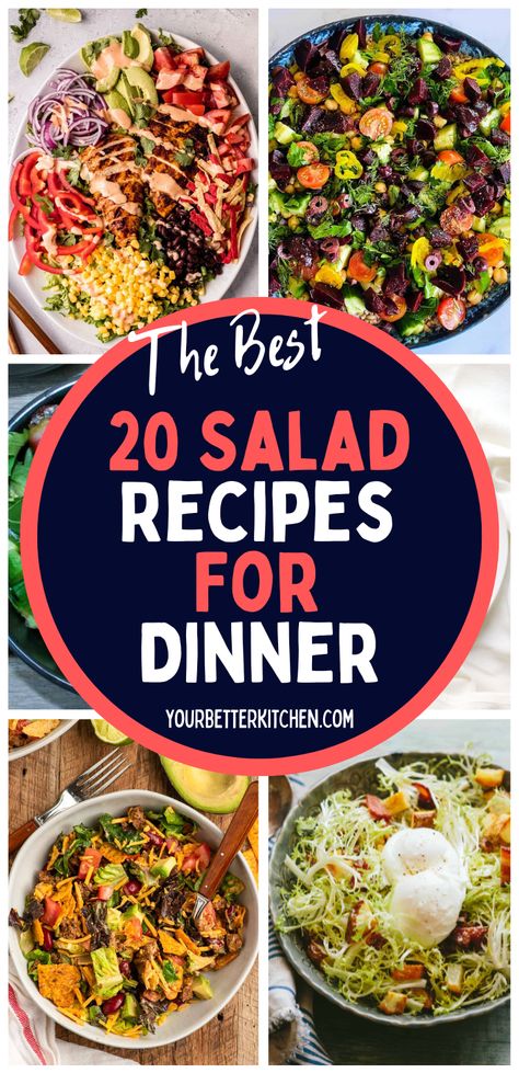 Grilled Romaine Salad Recipes, Dinner Recipes Salad, Brunch Salad, Fancy Salads, Salad For Dinner, Salads To Go, Hearty Salads, Fun Salads, Salad Recipes For Dinner