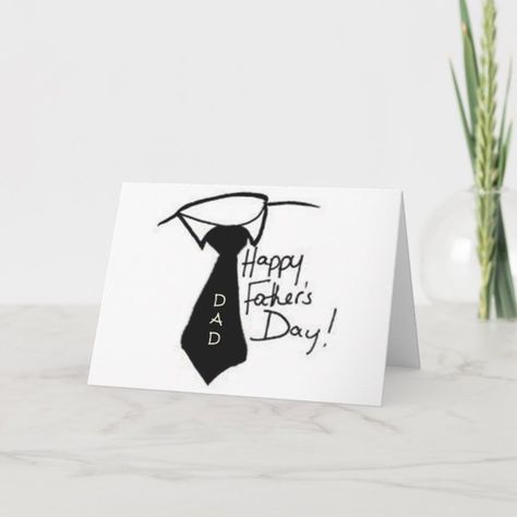 DAD TAKE OFF YOUR TIE / ENJOY FATHER'S DAY CARD Fathers Day Drawings, Father's Day Drawings, Father's Day Drawing, Father's Day Cards Handmade, Diy Father's Day Cards, Happy Fathers Day Cards, Fathers Day Art, Cool Hacks, Diy Gifts For Dad