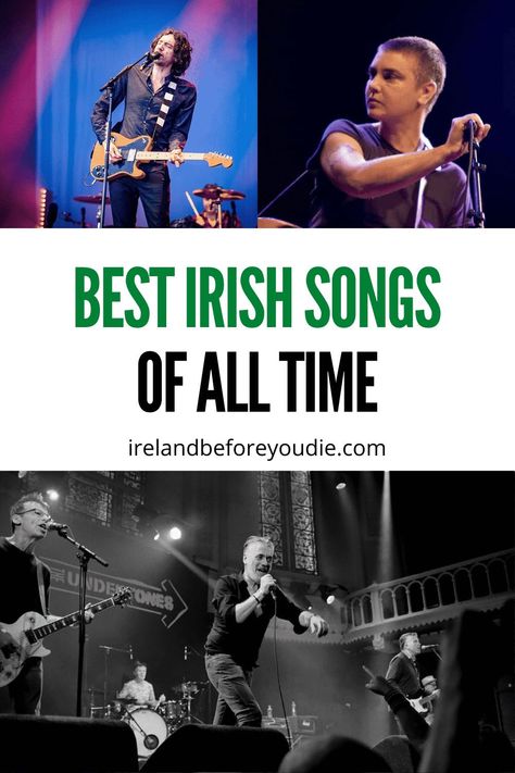 Ireland has always been a nation that is rich with musical talent. Naturally, there are many contenders to consider when it comes to compiling a list of the top 10 best Irish songs of all time. #Irishsongs #Irishmusic #tradmusic Irish Songs Traditional, Things To See In Ireland, Irish Myths, Ireland Facts, Irish Folk Songs, Christmas In Ireland, Irish Songs, Irish Musicians, Best Of Ireland