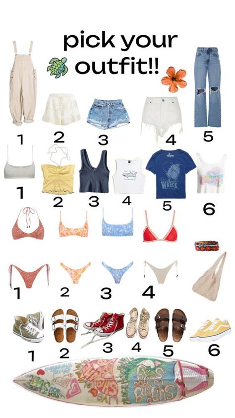 January Beach Outfits, How To Have An Obx Summer, Pouge Outfits Ideas, Popular Outfits 2024, Summer Camp Outfit Ideas, Costa Rica Vacation Outfits, Easy Vacation Outfits, Hawaii Outfits Spirit Week, Obx Summer Outfits