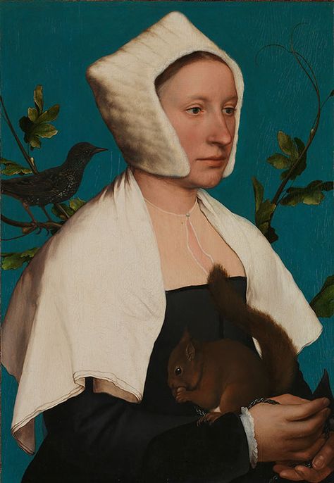 Mark Hearld, Squirrel Decor, Hans Holbein The Younger, Hans Holbein, A Squirrel, A4 Poster, Starling, Rembrandt, A Lady