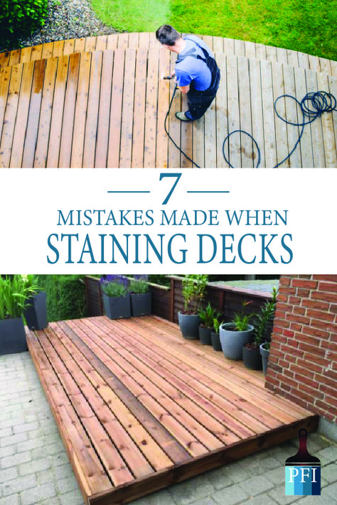 in. Sherwin Williams Deck Stain, Cedar Deck Stain, Deck Stain And Sealer, Wood Deck Stain, Diy Farmhouse Crafts, Best Deck Stain, Deck Refinishing, Backyard Improvements, Deck Staining