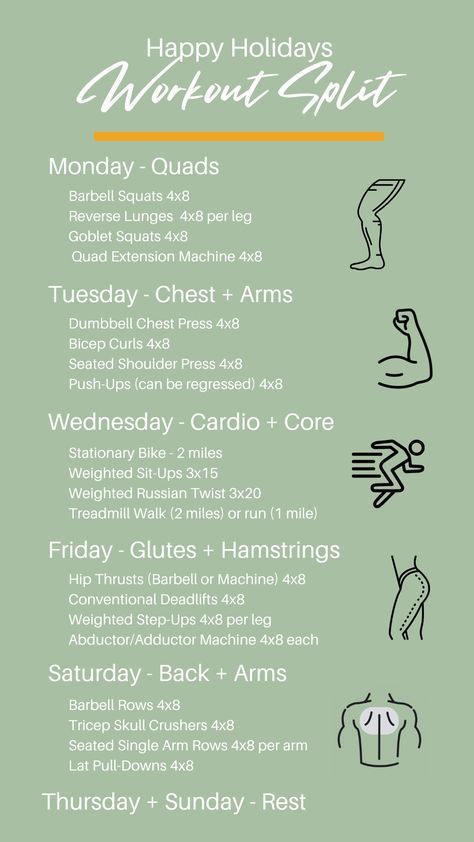 Gym Workouts For Women, Gym Workout Schedule, Weekly Gym Workouts, Split Workout Routine, Beginner Workout Schedule, Workout Split, Full Body Workout Plan, Workout Gym Routine, Gym Plan