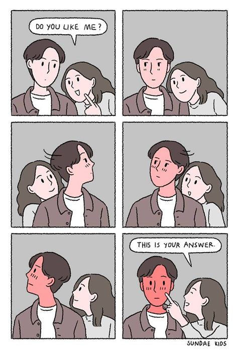 Love Story Comic Drawing, Comic Couples Love, Love Story Comic, Love Story Comics, Sundae Kids, Couple Comics, Relationship Comics, Cute Couple Comics, Couples Comics