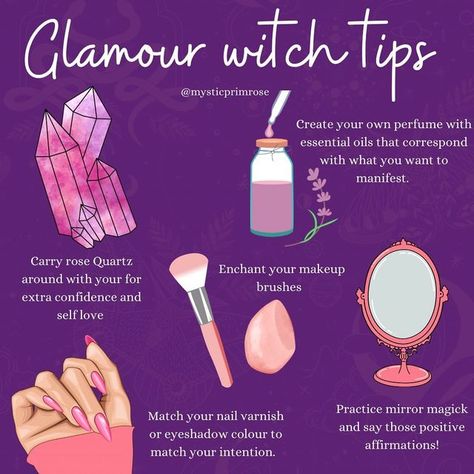 Nail Magic Witch, Enchanting Makeup Spells, How To Enchant Perfume Witchcraft, Glamour Magick Oil, Charging Sigils, Perfume Witchcraft, Glamour Witchcraft, Glamor Magic, Perfume Magic