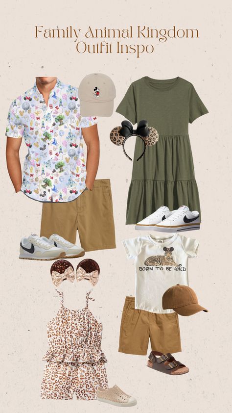 Disney Outfits For Animal Kingdom, Disney Animal Kingdom Family Outfits, Disneyworld Animal Kingdom Outfits, Animal Kingdom Outfit Men, What To Wear To Animal Kingdom Disney, Disney Outfits For Family, Disney Animal Kingdom Outfit Ideas, Disney Dad Outfits, Disney Bounding Animal Kingdom