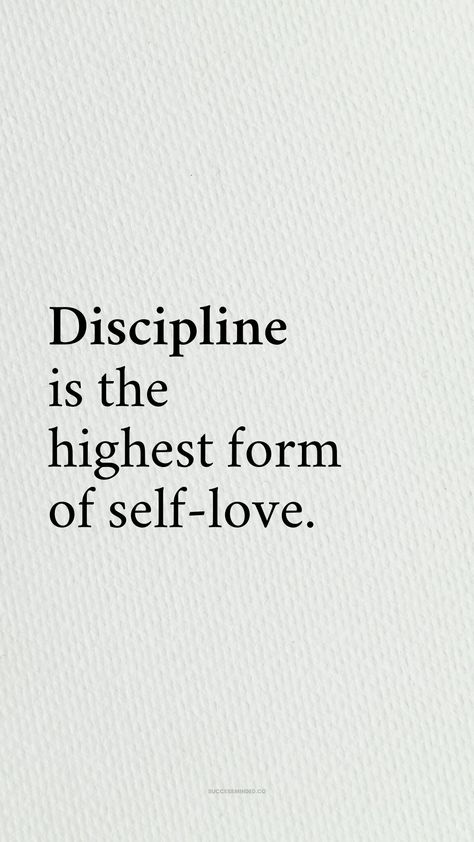 Take Full Responsibility For Your Life, Reaching Your Full Potential Quotes, Be Responsible For Yourself, Discipline Is The Highest Form Of Self-love, Discipline Is A Form Of Self Love, Discipline Is Self Care, 2025 Vision Board Discipline, Discipline Is The Highest Form, Self Decipline Rules